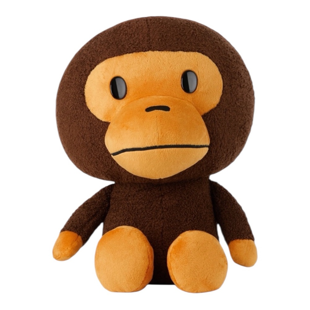 BAPE BROWN MILO PLUSH TOY 50CM - BNWT